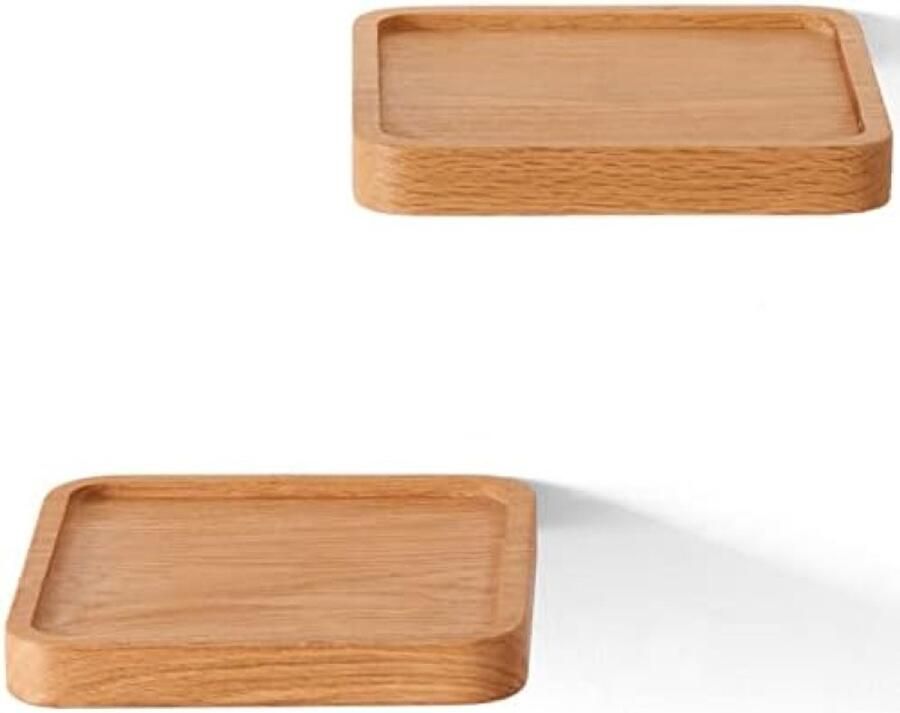 PromoHome Zwevende Wandplanken Set Eikenhout Design voor Stijlvolle Decoratie