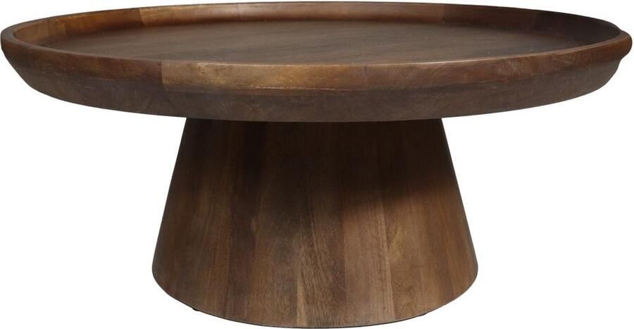 PS-Collection Fisher Salontafel 75x75x32 cm Bruin Mangohout salontafels rond salontafels salontafel zwart salon tafel salontafel rond salontafel industrieel salontafel vierkant salontafel marmer salontafel wit