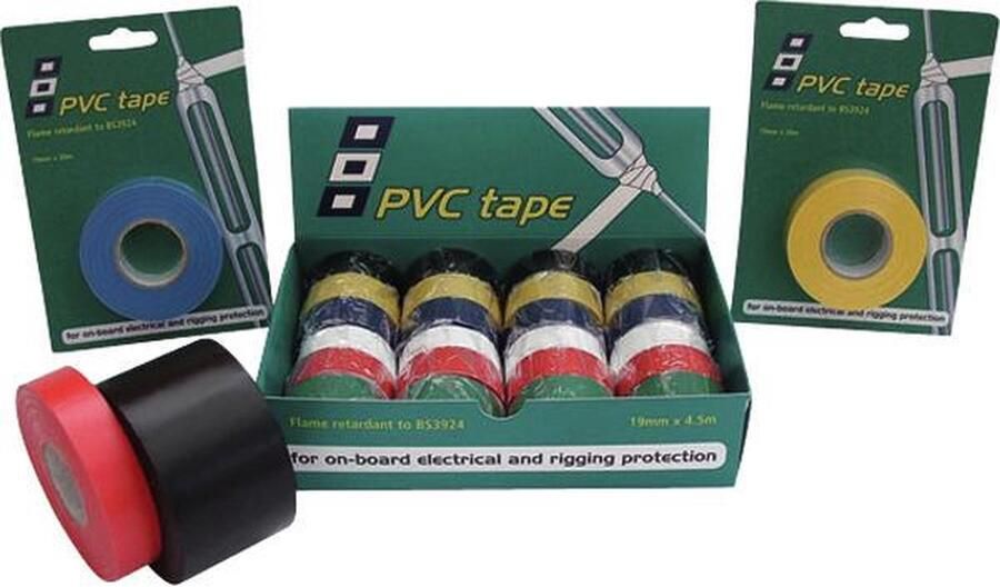 Psp PVC tape groen 19mm 20m