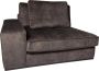 PTMD COLLECTION PTMD Block sofa arm left Adore 68 anthracite - Thumbnail 2