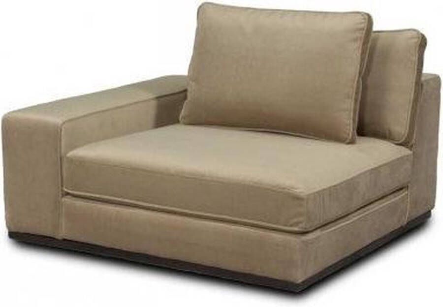 PTMD COLLECTION PTMD Block sofa arm left Juke 51 Khaki