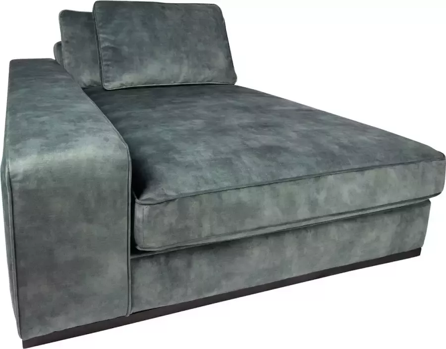 PTMD COLLECTION PTMD Block sofa chaise longue arm L Adore 158 Petrol
