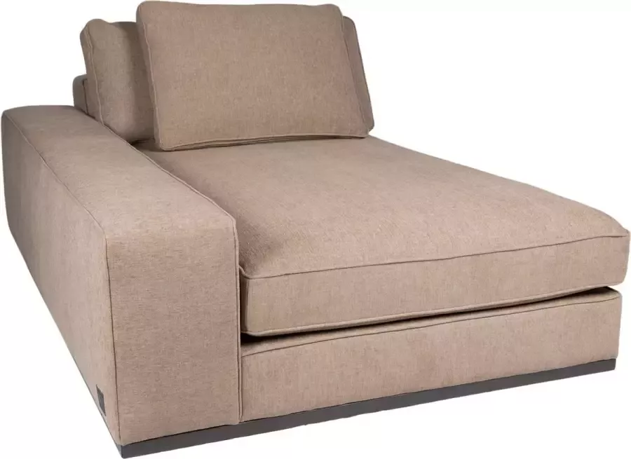 PTMD Block sofa chaise longue arm l guard 124 shitake - Foto 1