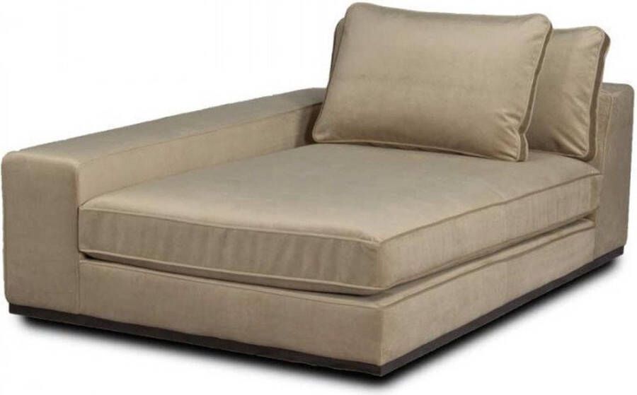 PTMD COLLECTION PTMD Block sofa chaise longue arm L Juke 51 Khaki