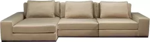 PTMD COLLECTION PTMD Block sofa chaise longue arm L Juke 51 Khaki