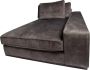 PTMD COLLECTION PTMD Block sofa chaise longue arm r Adore 68 anthracite - Thumbnail 2