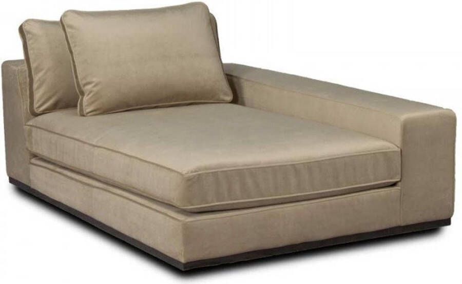 PTMD COLLECTION PTMD Block sofa chaise longue arm r Juke 51 Khaki
