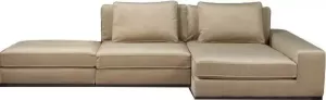PTMD COLLECTION PTMD Block sofa chaise longue arm r Juke 51 Khaki