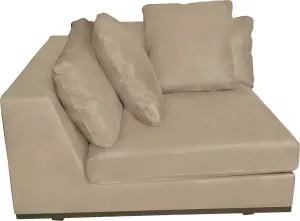 PTMD COLLECTION PTMD Block sofa corner piece Juke 51 Khaki