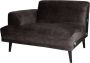 PTMD Lux sofa arm left Adore 68 Anthracite KD - Thumbnail 1