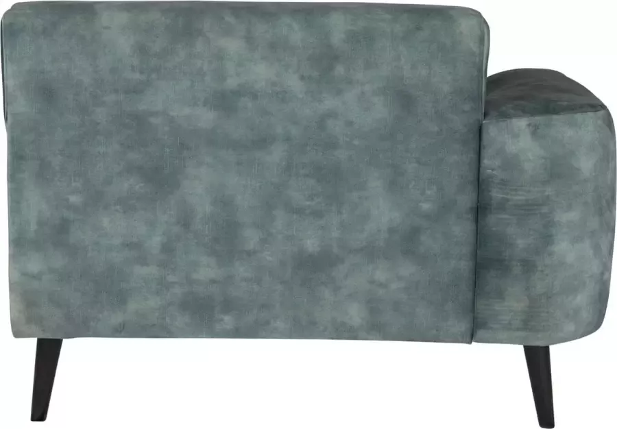 PTMD Lux sofa arm left Adore 158 Petrol KD