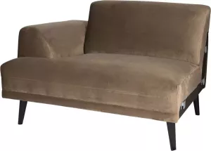PTMD Lux sofa arm left Juke 12 Taupe KD