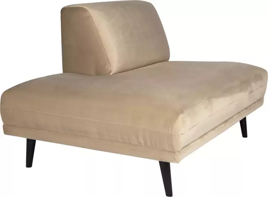 PTMD Lux sofa open end left Juke 51 Khaki KD