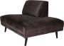 PTMD Lux sofa open end R Adore 68 Anthracite KD - Thumbnail 1