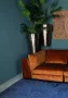 PTMD Block sofa arm right adore 28 rust - Thumbnail 1