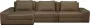 PTMD Block sofa chaise longue arm l juke 12 taupe - Thumbnail 1