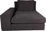 PTMD Block sofa chaise longue arm l silent 66 graphite - Thumbnail 1