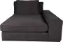 PTMD Block sofa chaise longue arm r silent 66 graphite - Thumbnail 1
