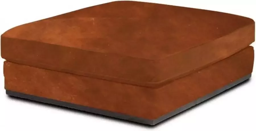 PTMD Block sofa hocker adore 28 rust