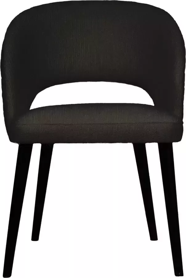 Ptmd Collection PTMD Abierto Black 102200 nanci fabric dining chair - Foto 2