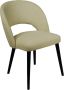PTMD COLLECTION PTMD Abierto Cream 9901 nanci fabric dining chair - Thumbnail 2
