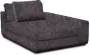 PTMD COLLECTION PTMD Block sofa chaise longue arm r Adore 68 anthracite - Thumbnail 1