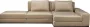 PTMD COLLECTION PTMD Block sofa chaise longue arm r Juke 51 Khaki - Thumbnail 1