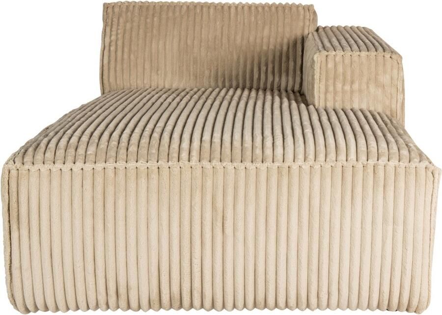 PTMD COLLECTION PTMD Animo sofa chaise longue arm Right Texarm Beach