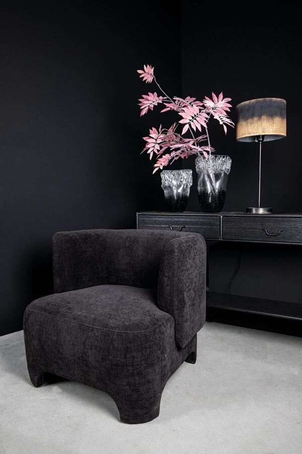 Ptmd Collection PTMD Ray Black wooden sidetable metal frame 2 drawer - Foto 2