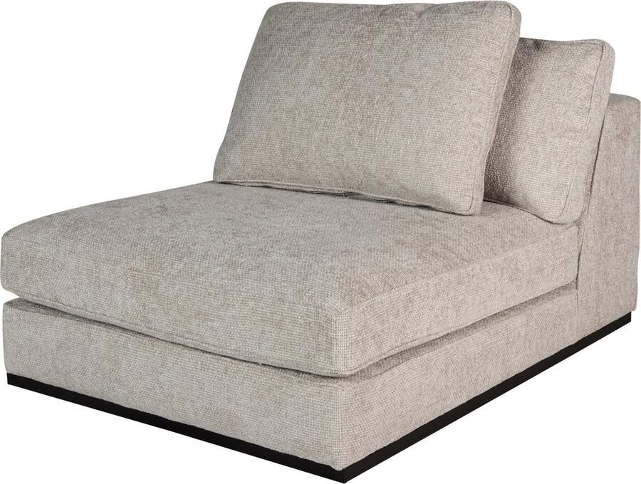 PTMD COLLECTION PTMD Block Seater without arm SIC Legacy 15 Dove