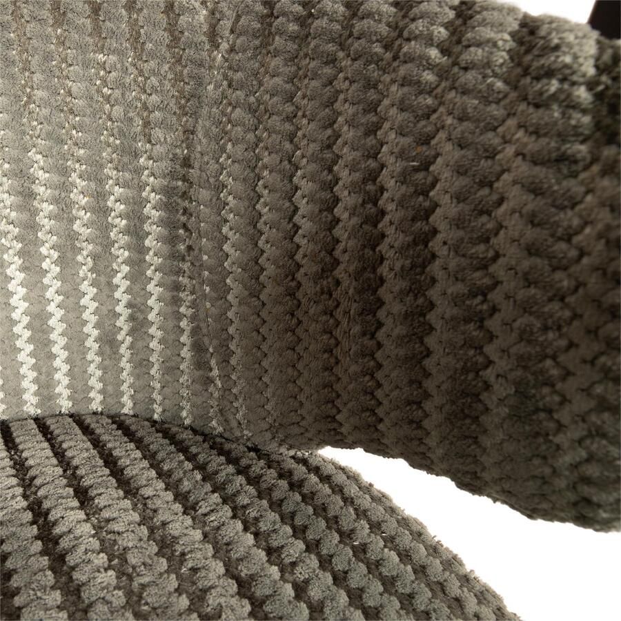 PTMD COLLECTION PTMD Fiori Green 13 dining chair dark brown wood legs