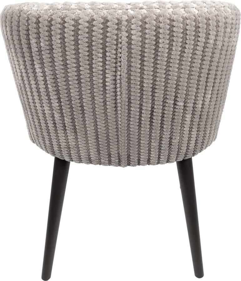 PTMD COLLECTION PTMD Fiori Beige 09 dining chair dark brown wood legs