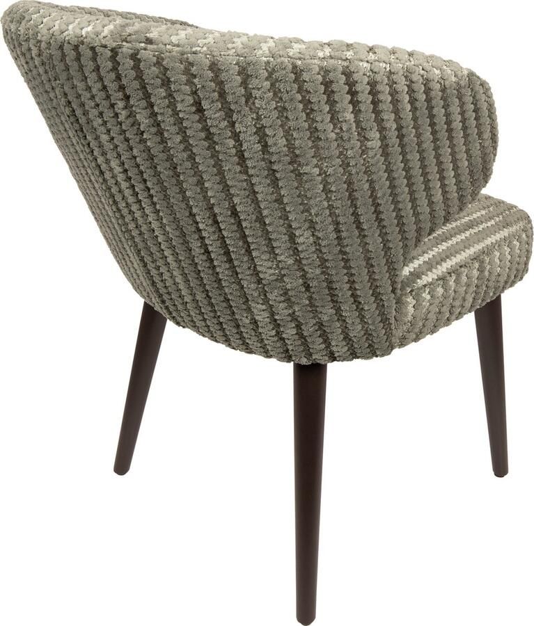 PTMD COLLECTION PTMD Fiori Green 13 dining chair dark brown wood legs - Foto 2