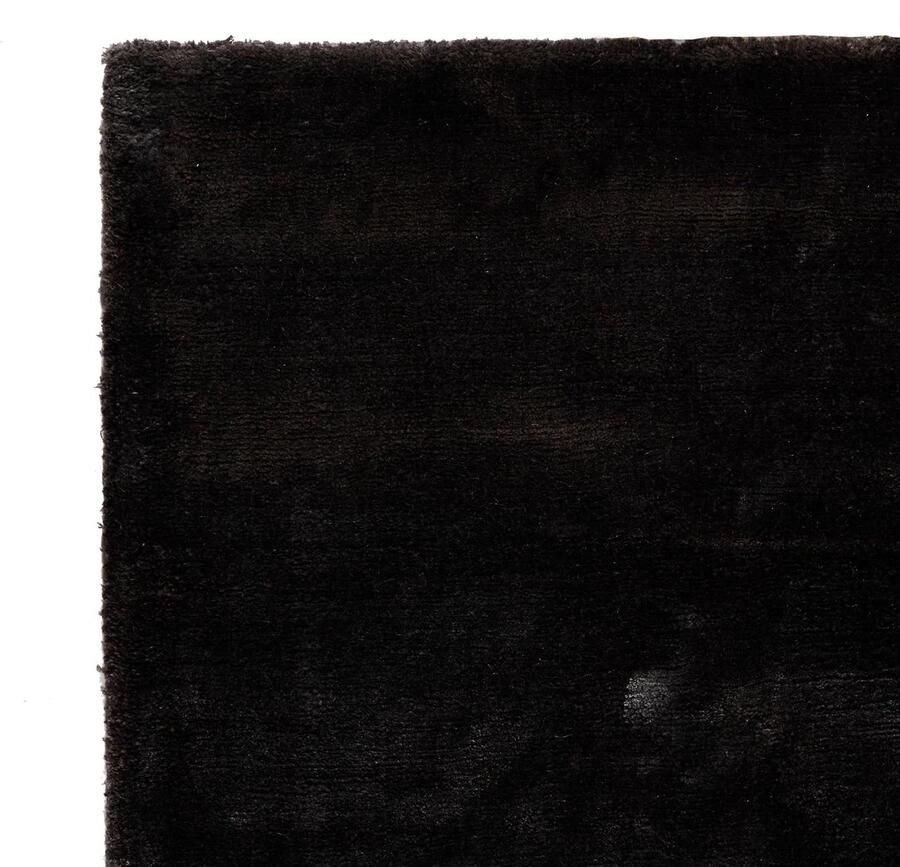 PTMD COLLECTION PTMD Flavia Rechthoekig Tapijt 160 x 230 x 1 cm Viscose Zwart