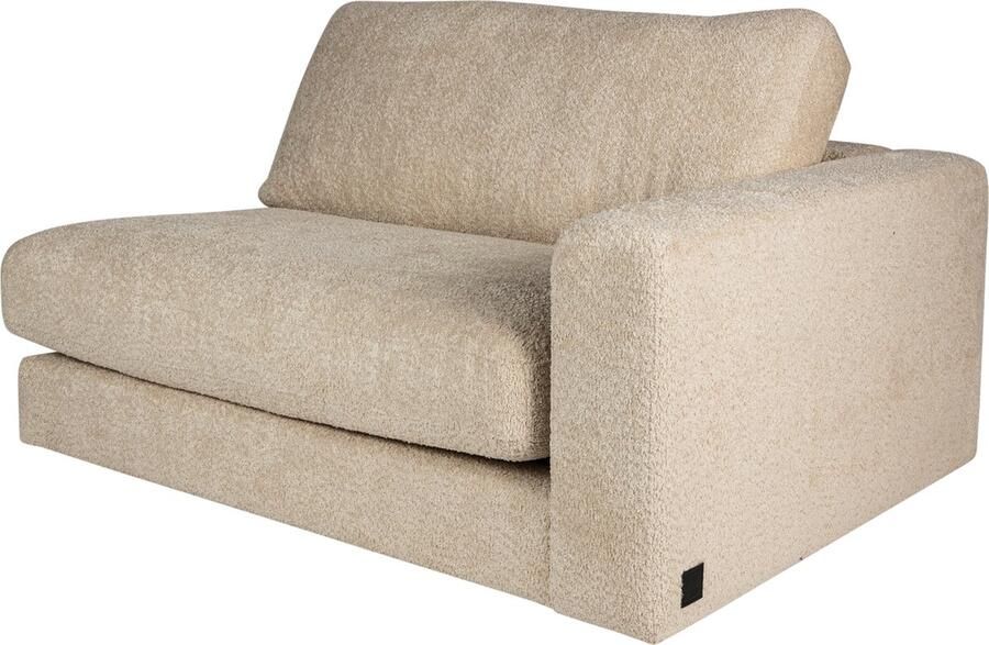 PTMD COLLECTION PTMD Nilla sofa armrest R SiC Ant3 Sand