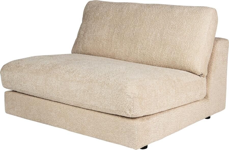 PTMD COLLECTION PTMD Nilla sofa without arm SiC Ant3 Sand