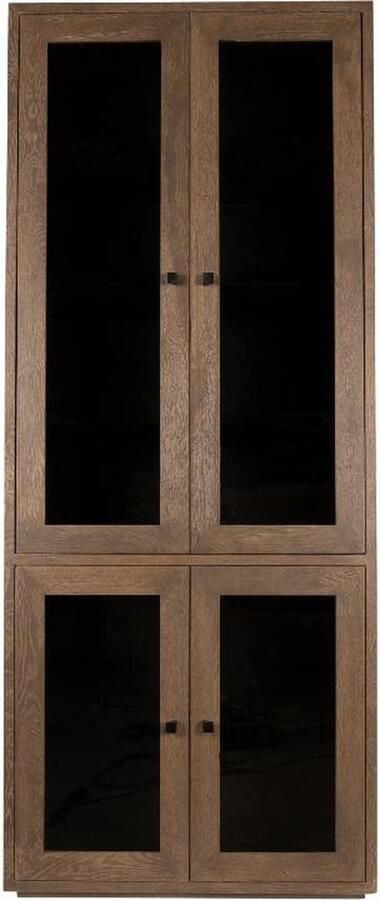 PTMD COLLECTION PTMD Oak Cabinet Armarium 4 doors Glay