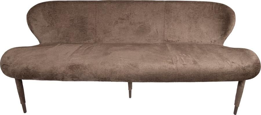 PTMD COLLECTION PTMD Thor dining bench Aphrodite Mocca 7