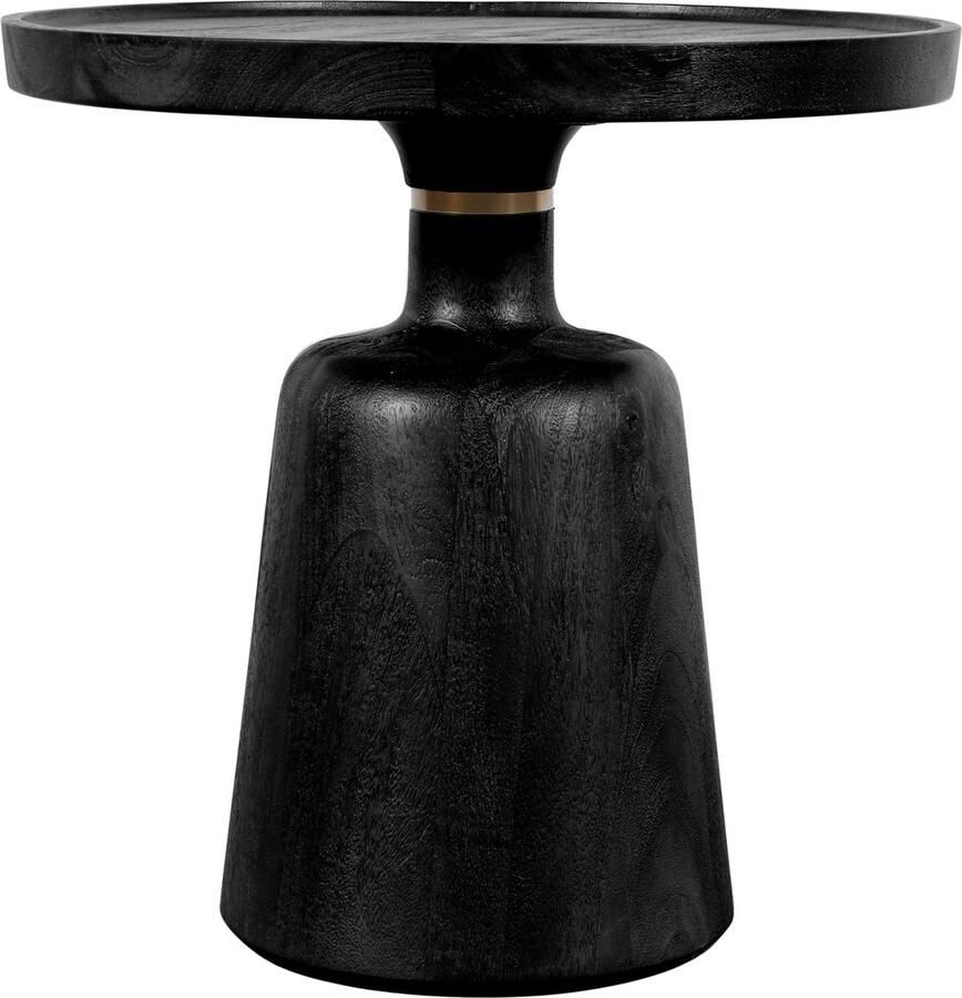 PTMD COLLECTION PTMD Veas Black Side Table