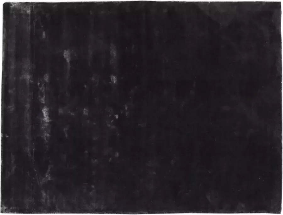 PTMD COLLECTION PTMD Flavia Black viscose handwoven carpet XL