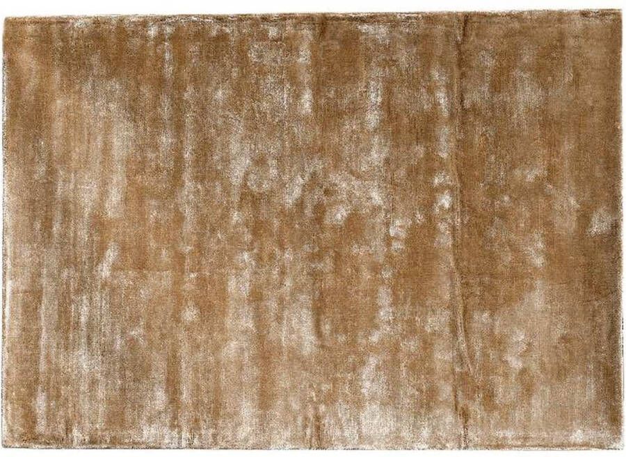PTMD COLLECTION PTMD Flavia Rechthoekig Tapijt 160 x 230 x 1 cm Viscose Bruin
