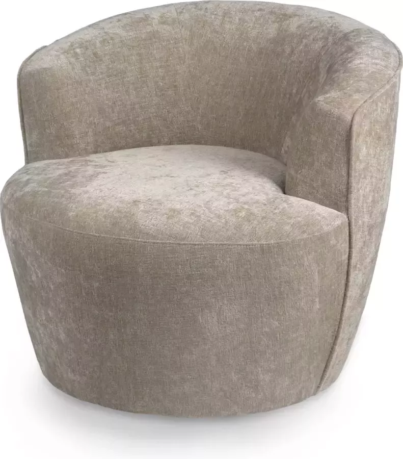Ptmd Collection PTMD Grasa Cream 6051 fiore fabric fauteuil