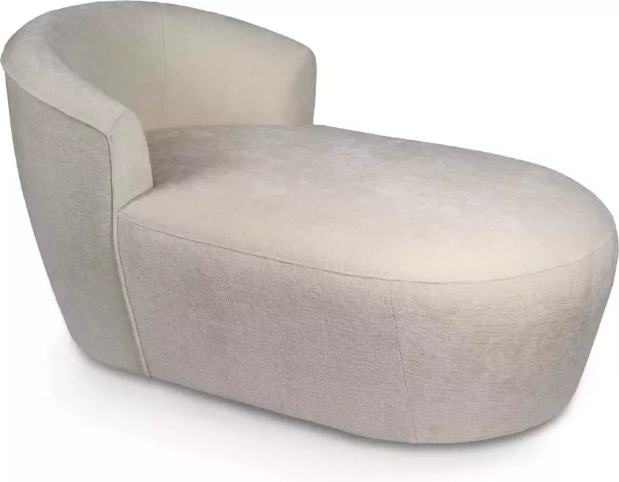 Ptmd Collection PTMD Grasa White 9852 fiore fabric long sofa fauteuil