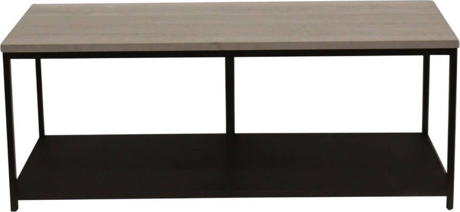 Ptmd Collection PTMD Laco Brown sidetable marble top taupe metal frame - Foto 1