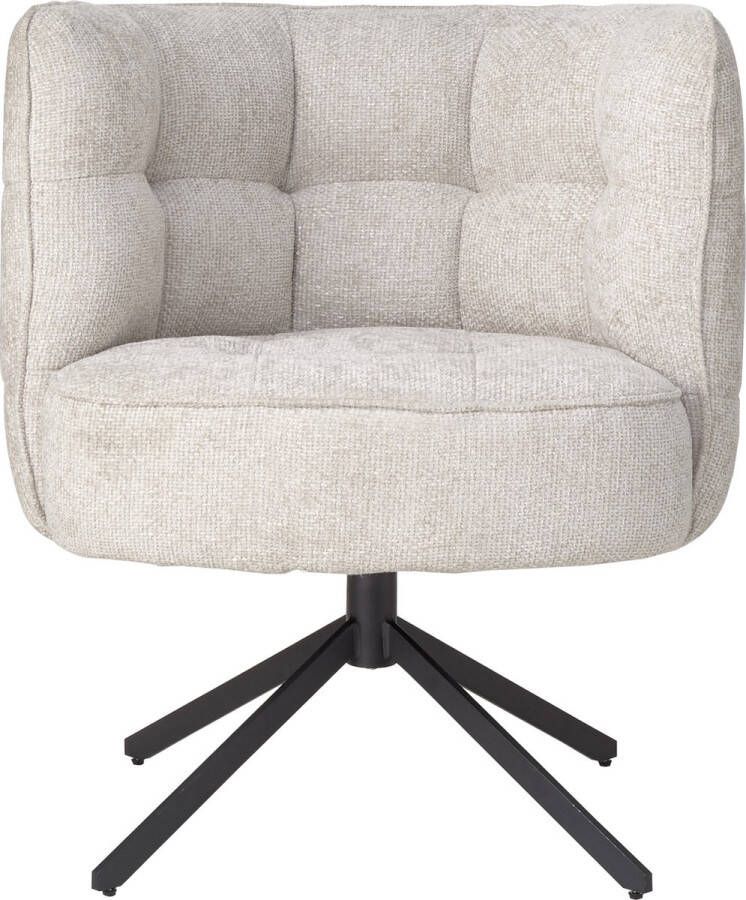 Ptmd Collection PTMD Odin Cream dining chair legacy 15 dove black leg - Foto 1