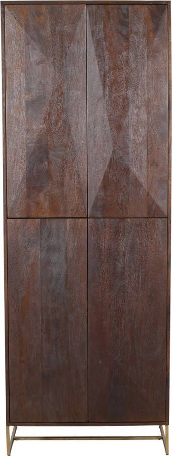 Ptmd Collection PTMD Onyx Cabinet brown 4 drs - Foto 1