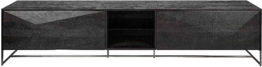Ptmd Collection PTMD Onyx tv Cabinet Black Black - Foto 1