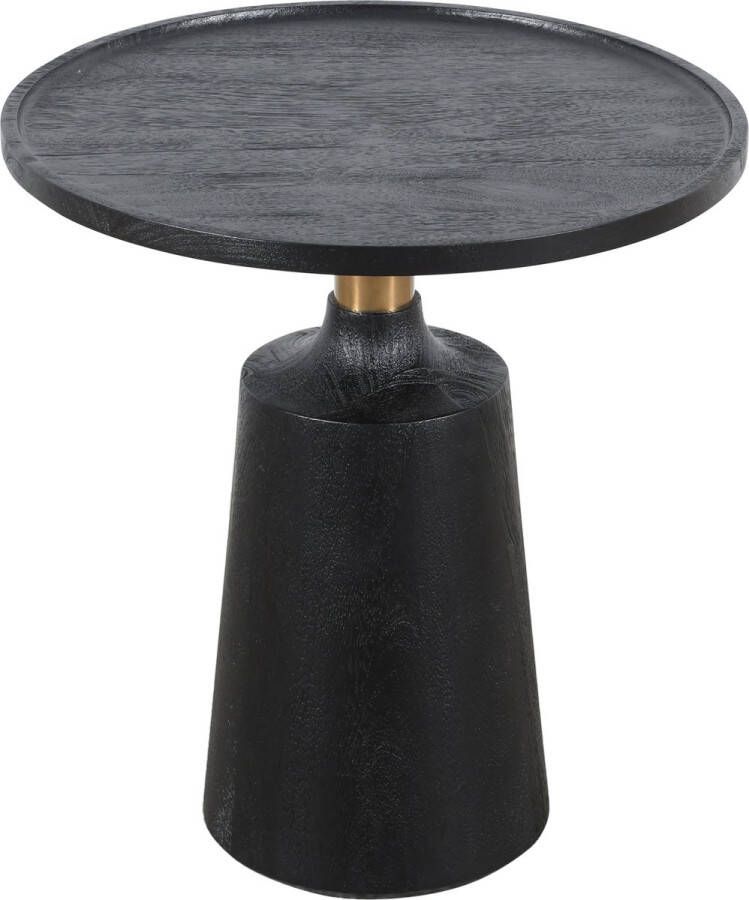 Ptmd Collection PTMD Seva black side table