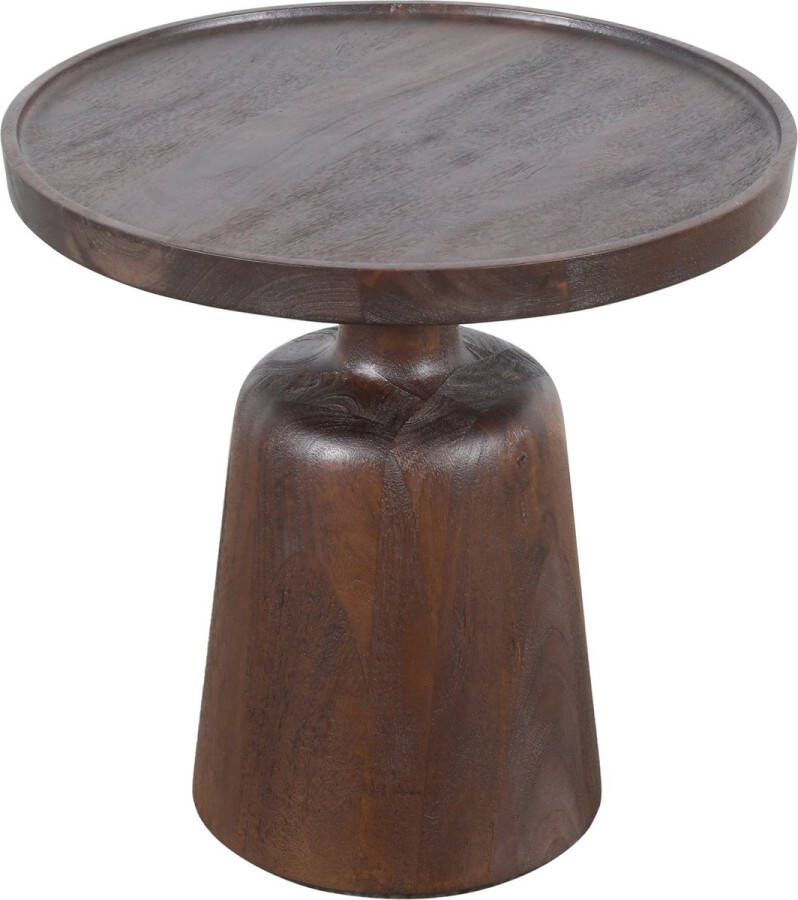 PTMD COLLECTION PTMD Veas Brown Side Table