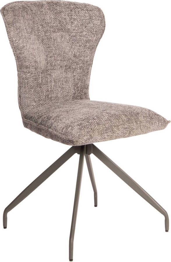 Ptmd Collection PTMD Vetus Taupe dining chair legacy 3 mink grey legs